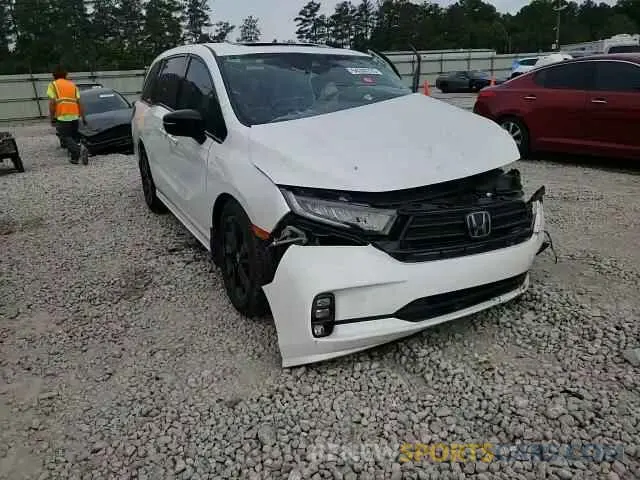 14 fotografías del automóvil dañado 5FNRL6H76RB002885 HONDA ODYSSEY SP 2024
