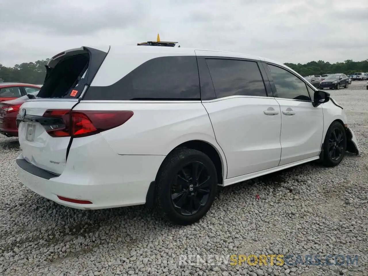3 fotografías del automóvil dañado 5FNRL6H76RB002885 HONDA ODYSSEY SP 2024