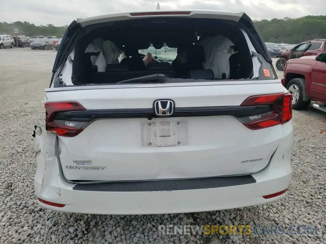 6 fotografías del automóvil dañado 5FNRL6H76RB002885 HONDA ODYSSEY SP 2024