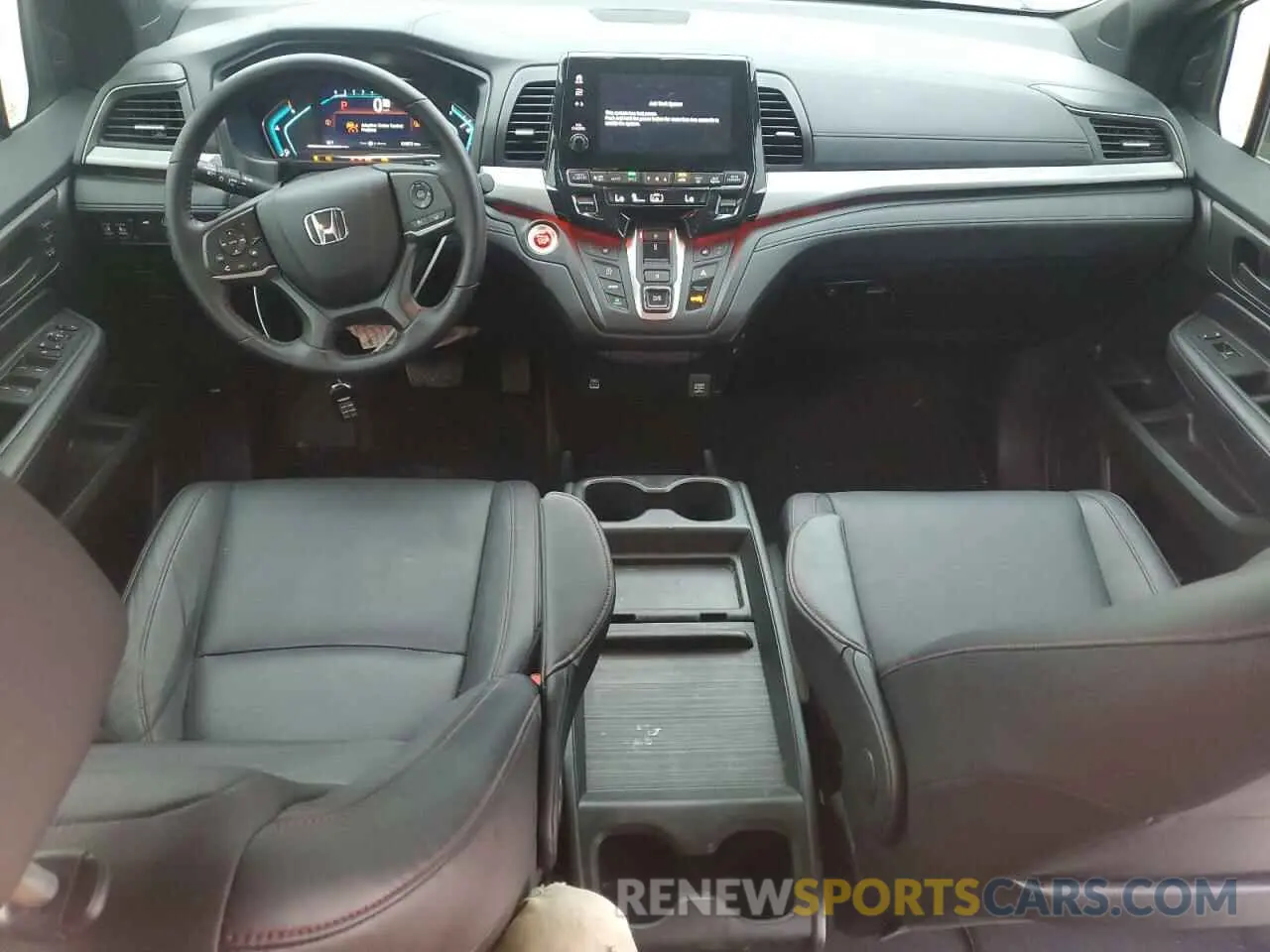 8 fotografías del automóvil dañado 5FNRL6H78RB046354 HONDA ODYSSEY SP 2024