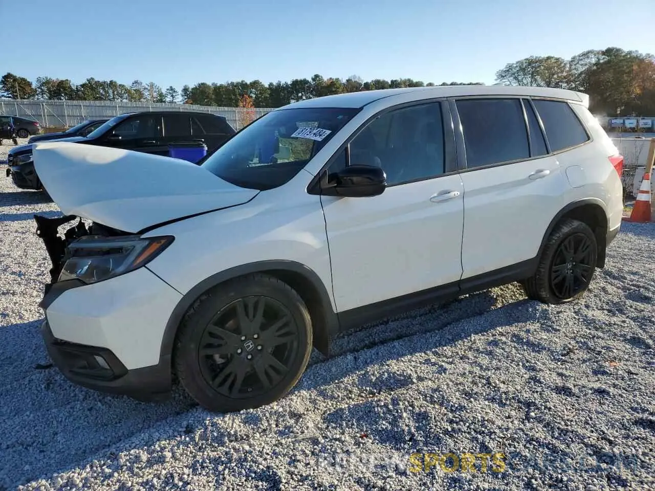 1 fotografías del automóvil dañado 5FNYF7H20KB004246 HONDA PASSPORT 2019