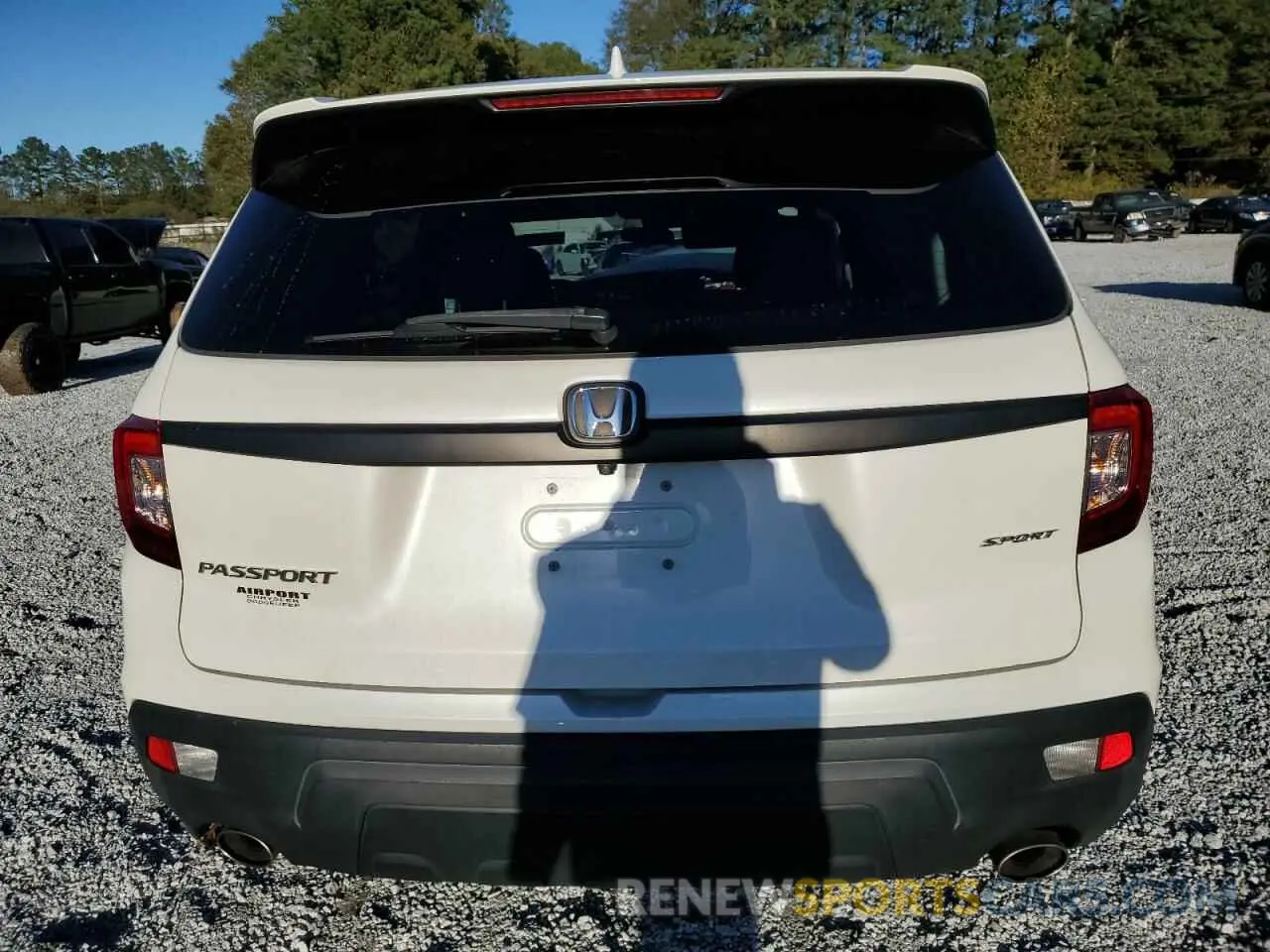 6 fotografías del automóvil dañado 5FNYF7H20KB004246 HONDA PASSPORT 2019