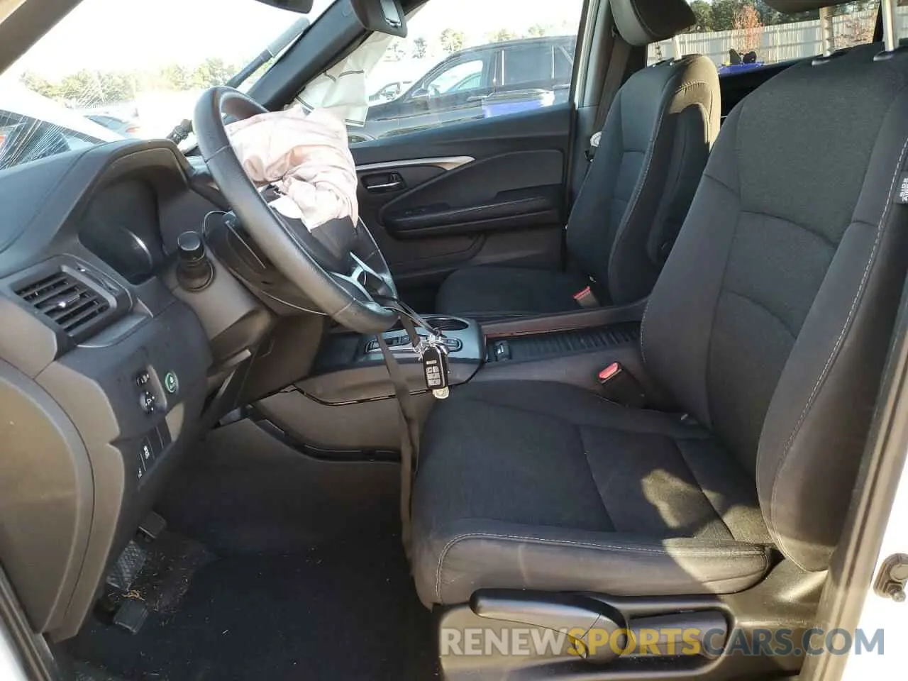7 fotografías del automóvil dañado 5FNYF7H20KB004246 HONDA PASSPORT 2019