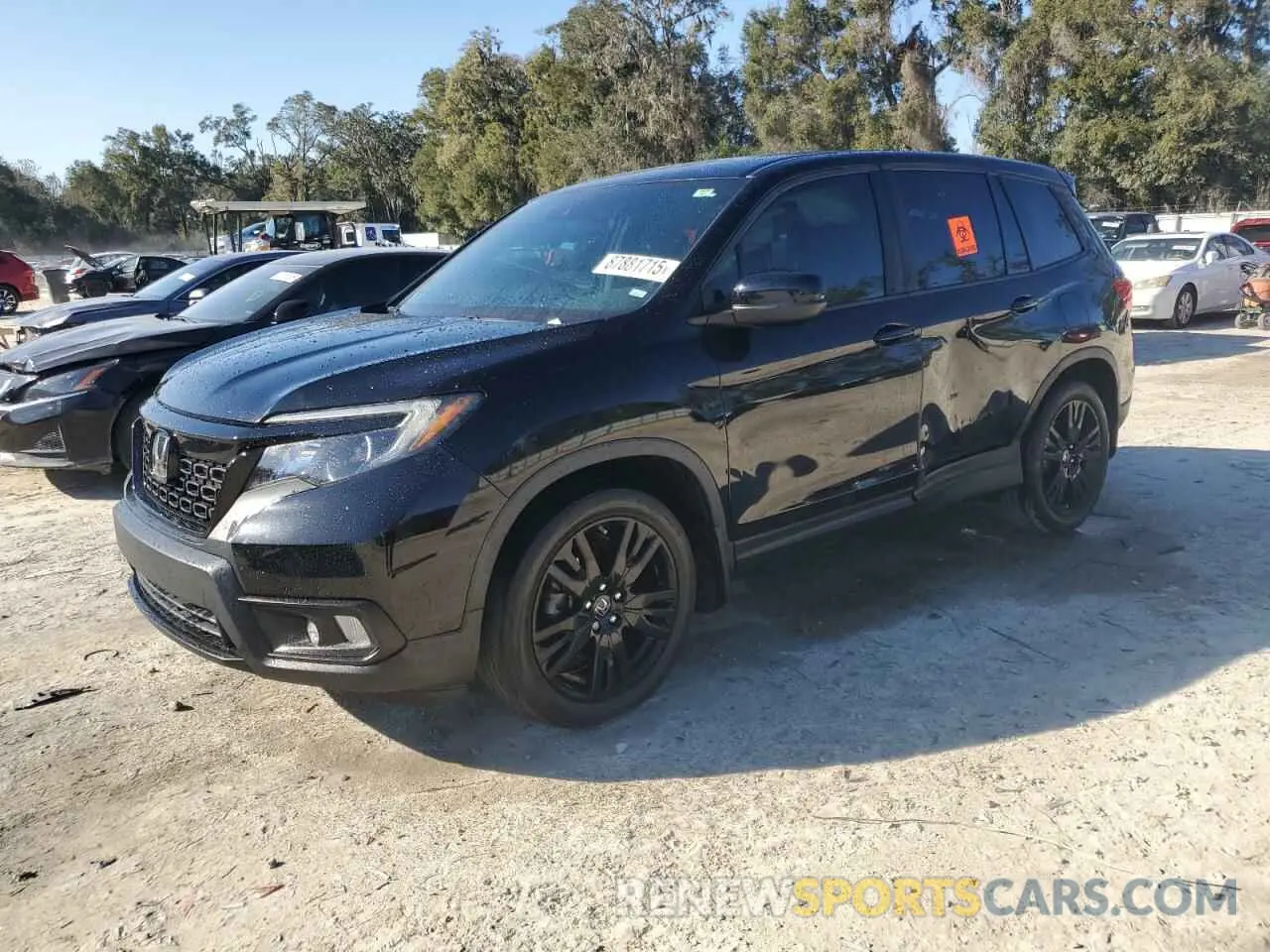 1 fotografías del automóvil dañado 5FNYF7H29KB004665 HONDA PASSPORT 2019