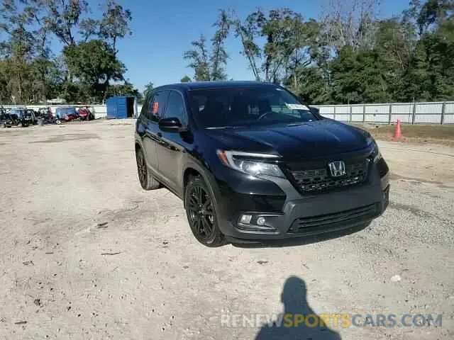 14 fotografías del automóvil dañado 5FNYF7H29KB004665 HONDA PASSPORT 2019