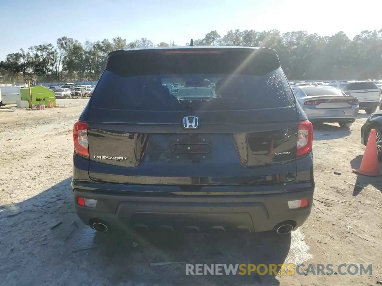 6 fotografías del automóvil dañado 5FNYF7H29KB004665 HONDA PASSPORT 2019