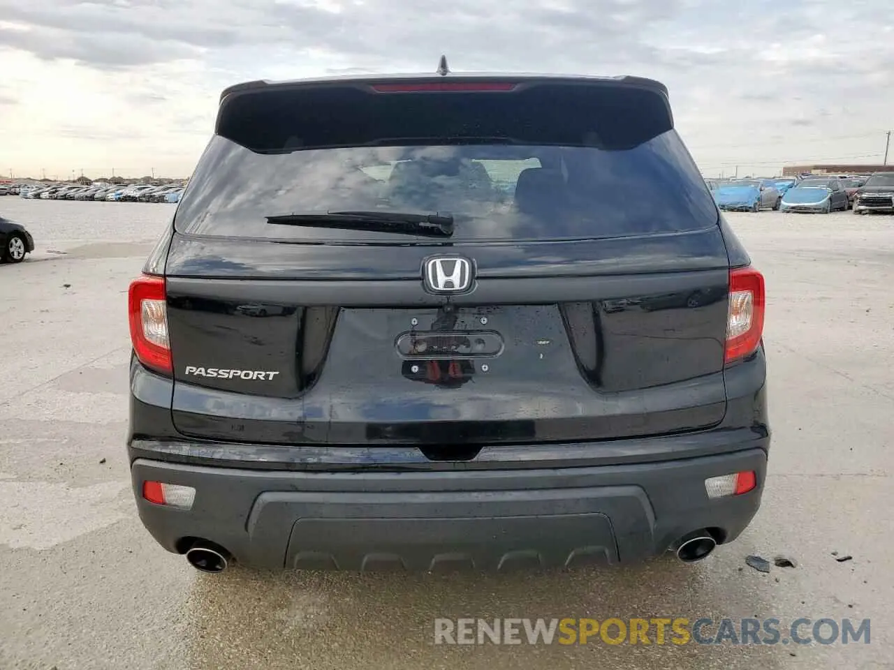 6 fotografías del automóvil dañado 5FNYF7H50KB003009 HONDA PASSPORT 2019