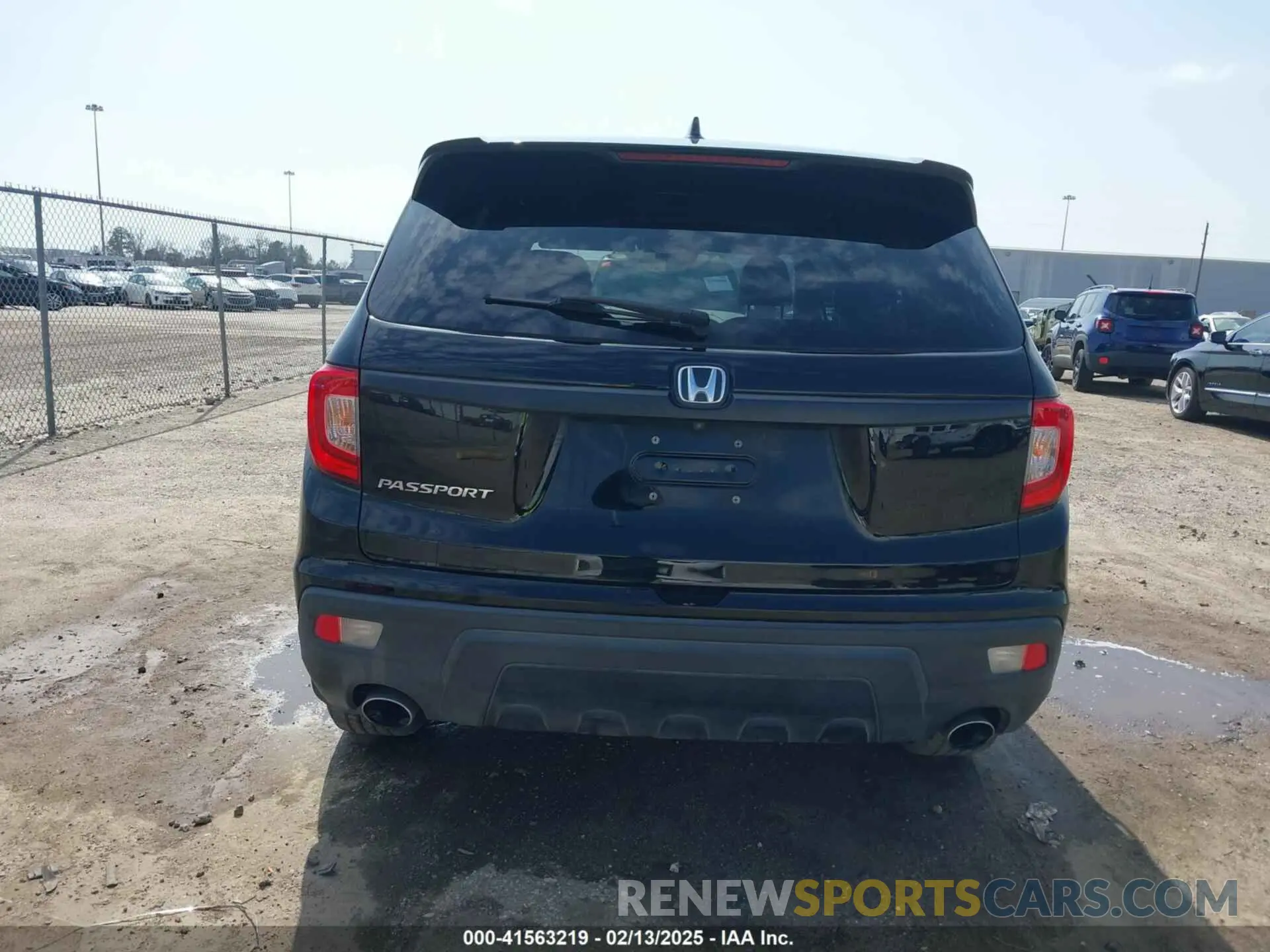 16 fotografías del automóvil dañado 5FNYF7H59KB003011 HONDA PASSPORT 2019
