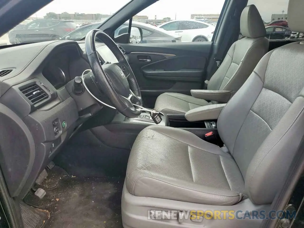 7 fotografías del automóvil dañado 5FNYF7H5XKB011151 HONDA PASSPORT 2019