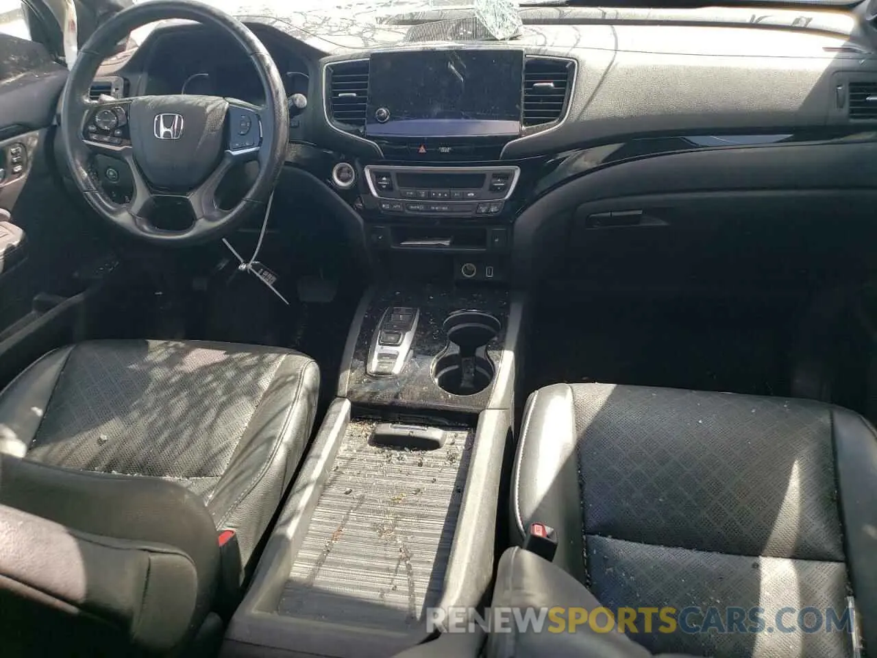 8 fotografías del automóvil dañado 5FNYF7H99KB001259 HONDA PASSPORT 2019