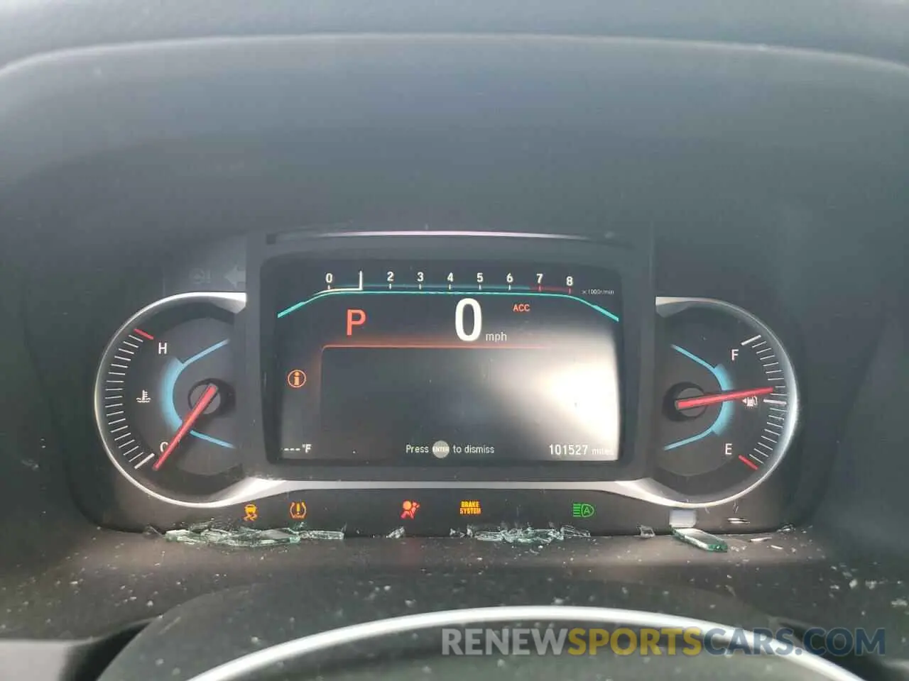 9 fotografías del automóvil dañado 5FNYF7H99KB001259 HONDA PASSPORT 2019