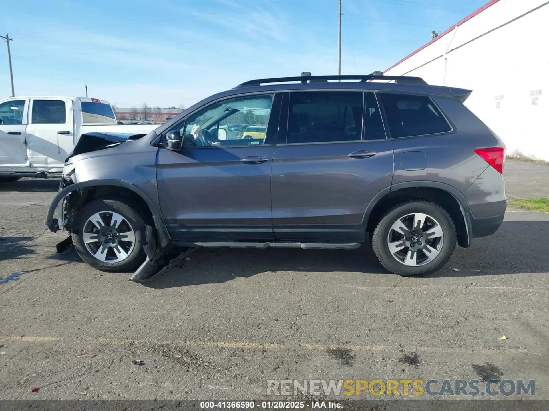 14 fotografías del automóvil dañado 5FNYF8H03KB007307 HONDA PASSPORT 2019