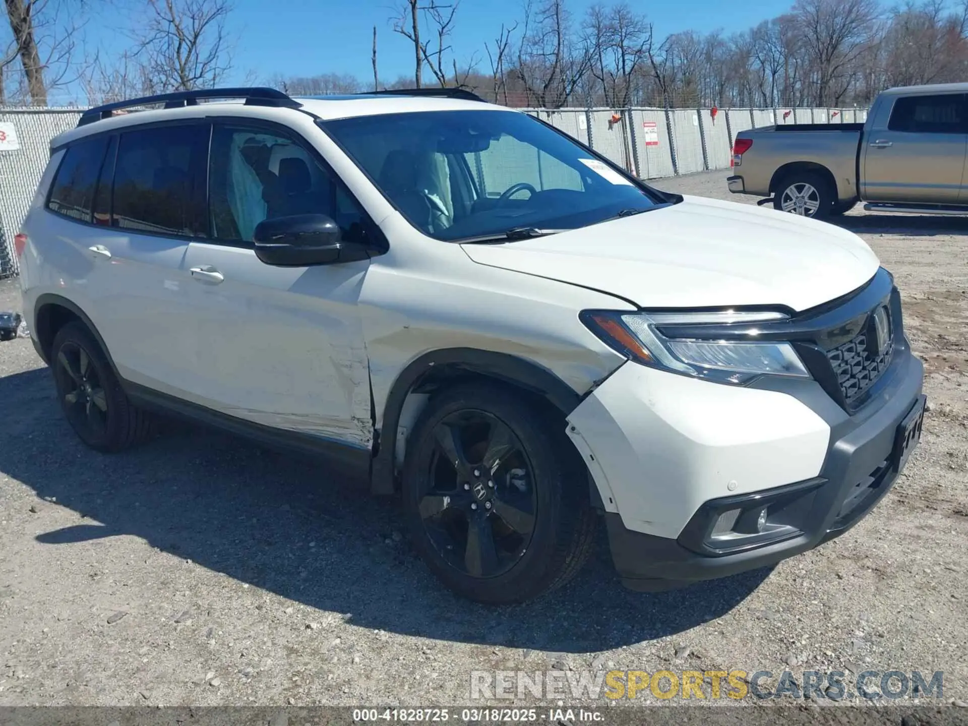 1 fotografías del automóvil dañado 5FNYF8H04KB005307 HONDA PASSPORT 2019