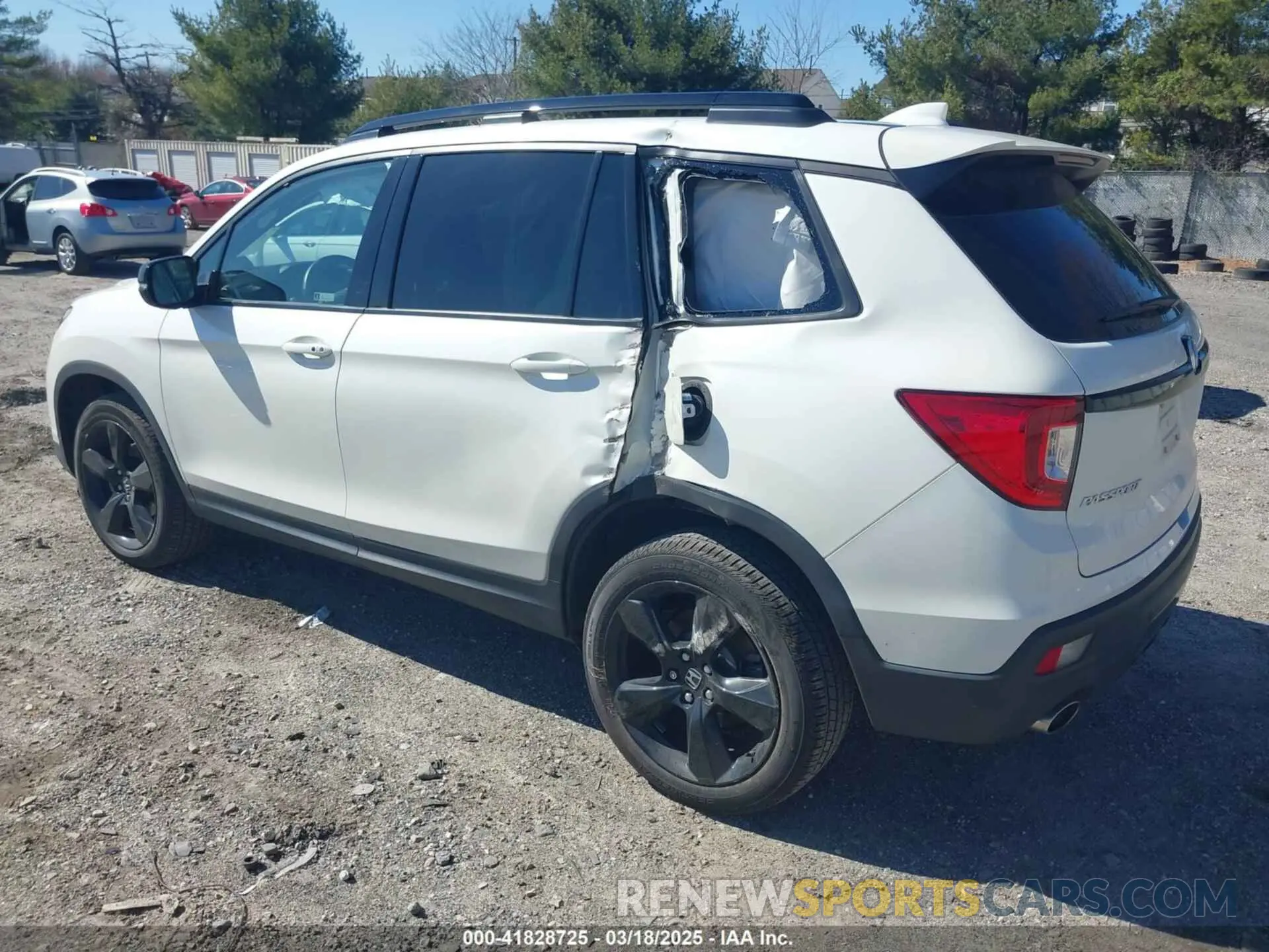 3 fotografías del automóvil dañado 5FNYF8H04KB005307 HONDA PASSPORT 2019