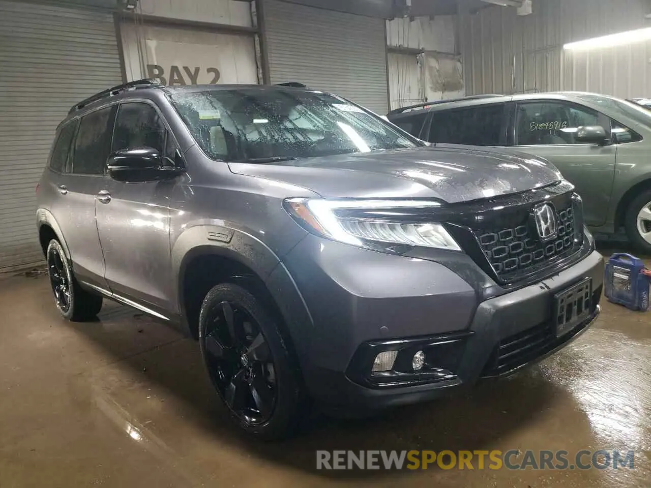 4 fotografías del automóvil dañado 5FNYF8H05KB004716 HONDA PASSPORT 2019