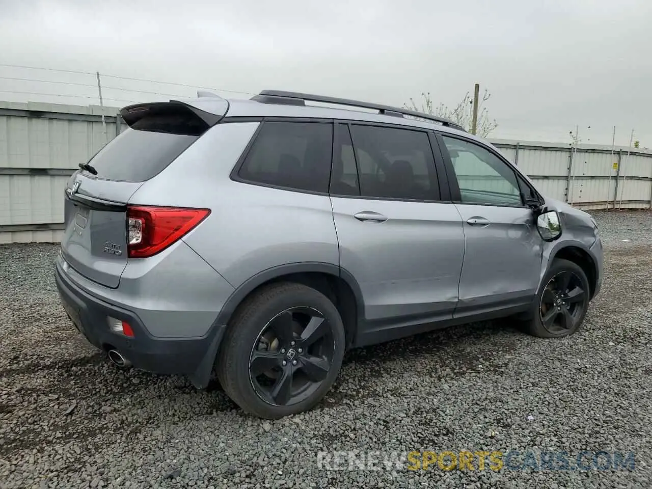3 fotografías del automóvil dañado 5FNYF8H07KB030315 HONDA PASSPORT 2019