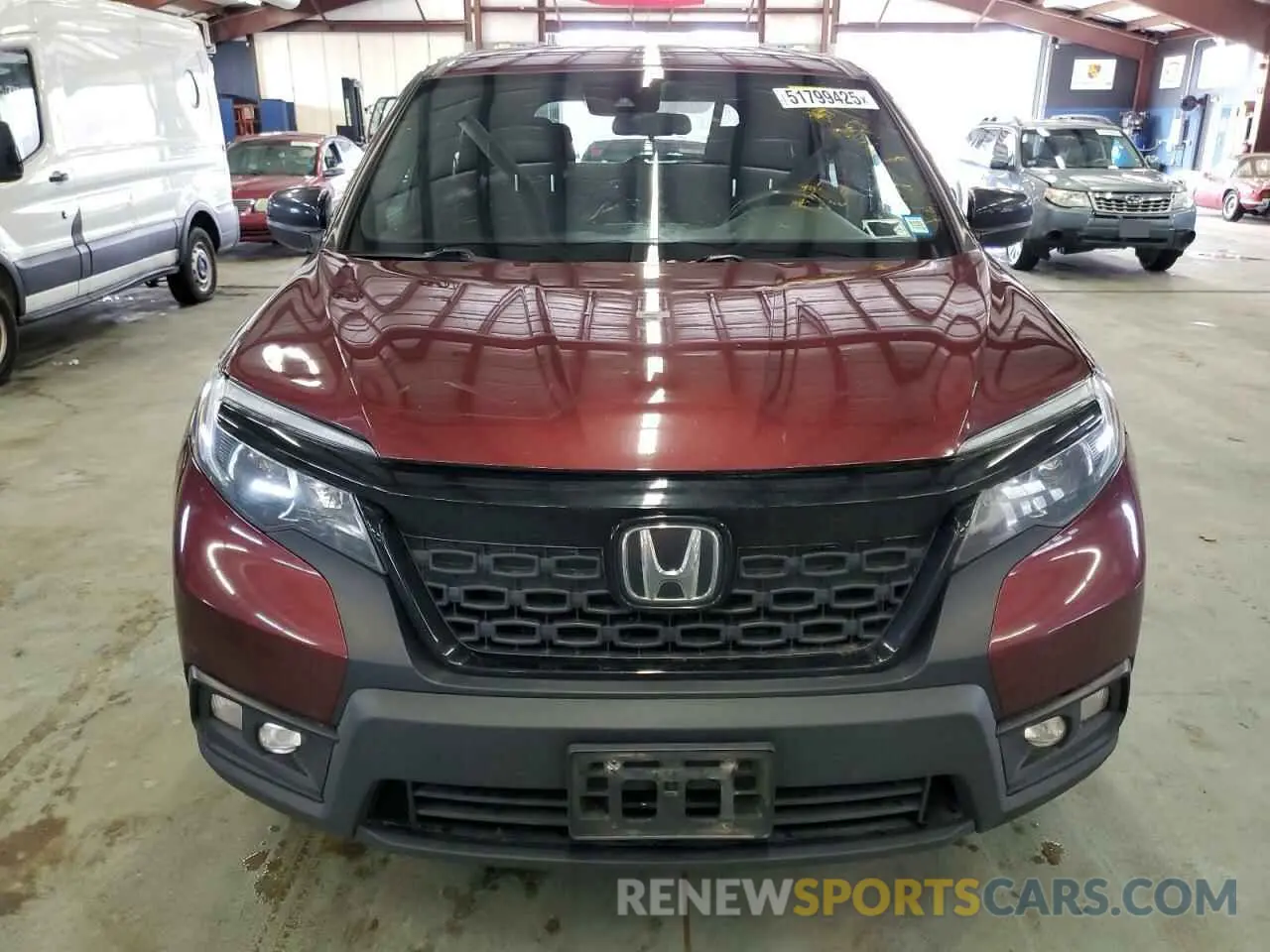 6 fotografías del automóvil dañado 5FNYF8H21KB008778 HONDA PASSPORT 2019