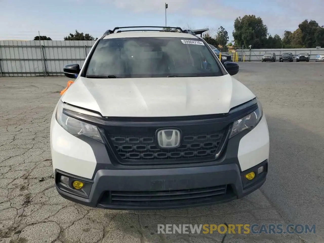 5 fotografías del automóvil dañado 5FNYF8H22KB016114 HONDA PASSPORT 2019