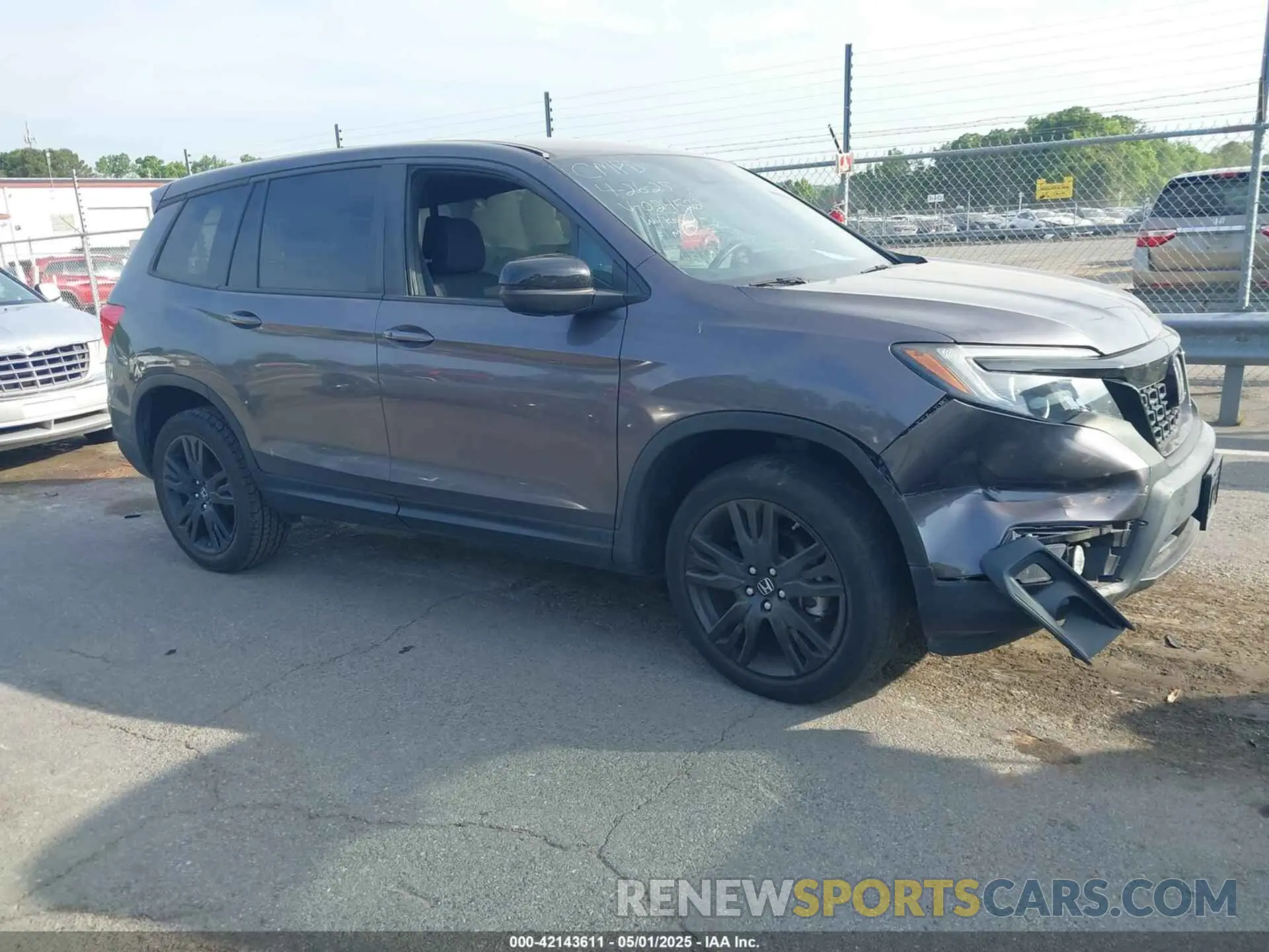 1 fotografías del automóvil dañado 5FNYF8H22KB024522 HONDA PASSPORT 2019