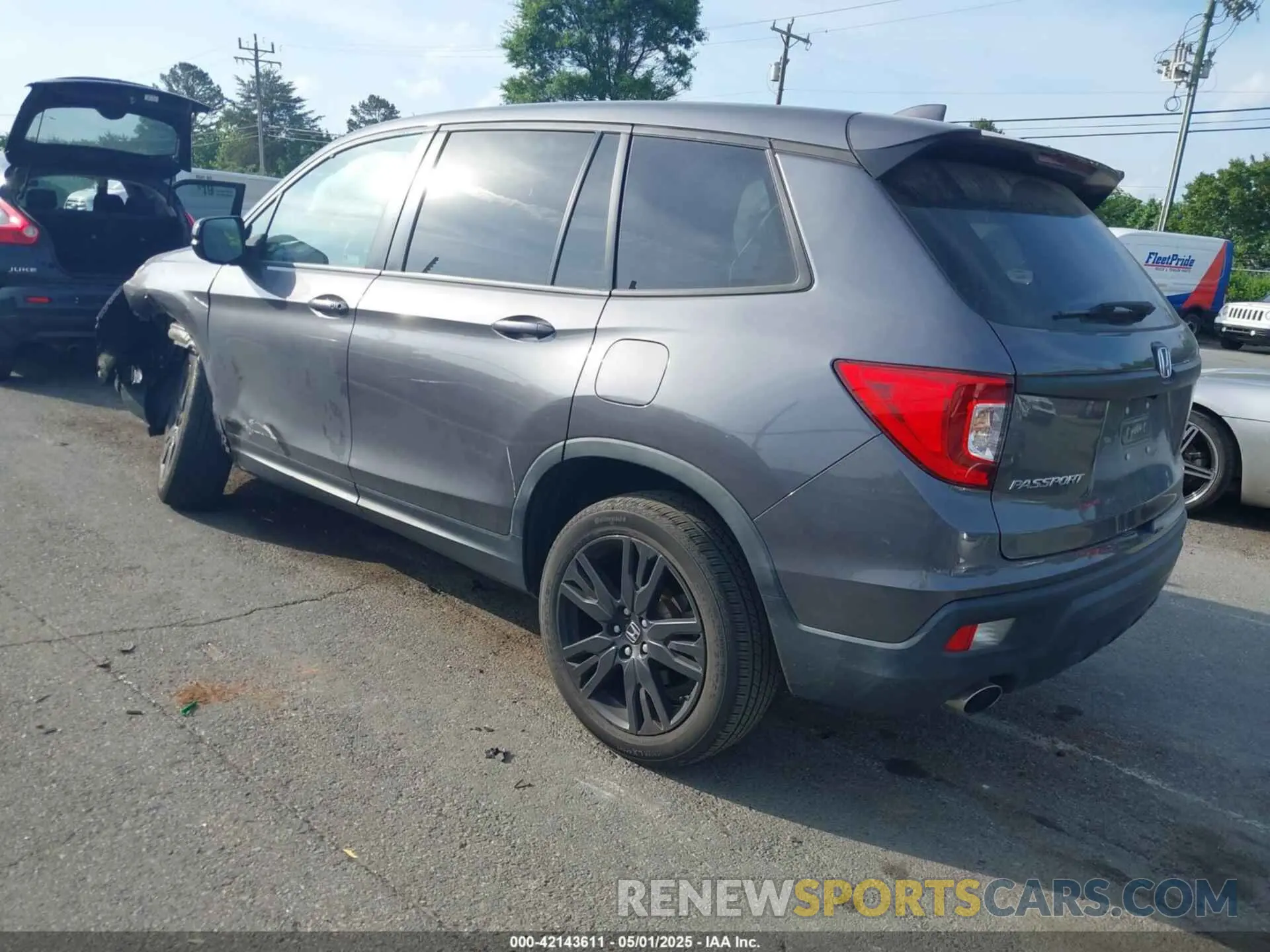 3 fotografías del automóvil dañado 5FNYF8H22KB024522 HONDA PASSPORT 2019
