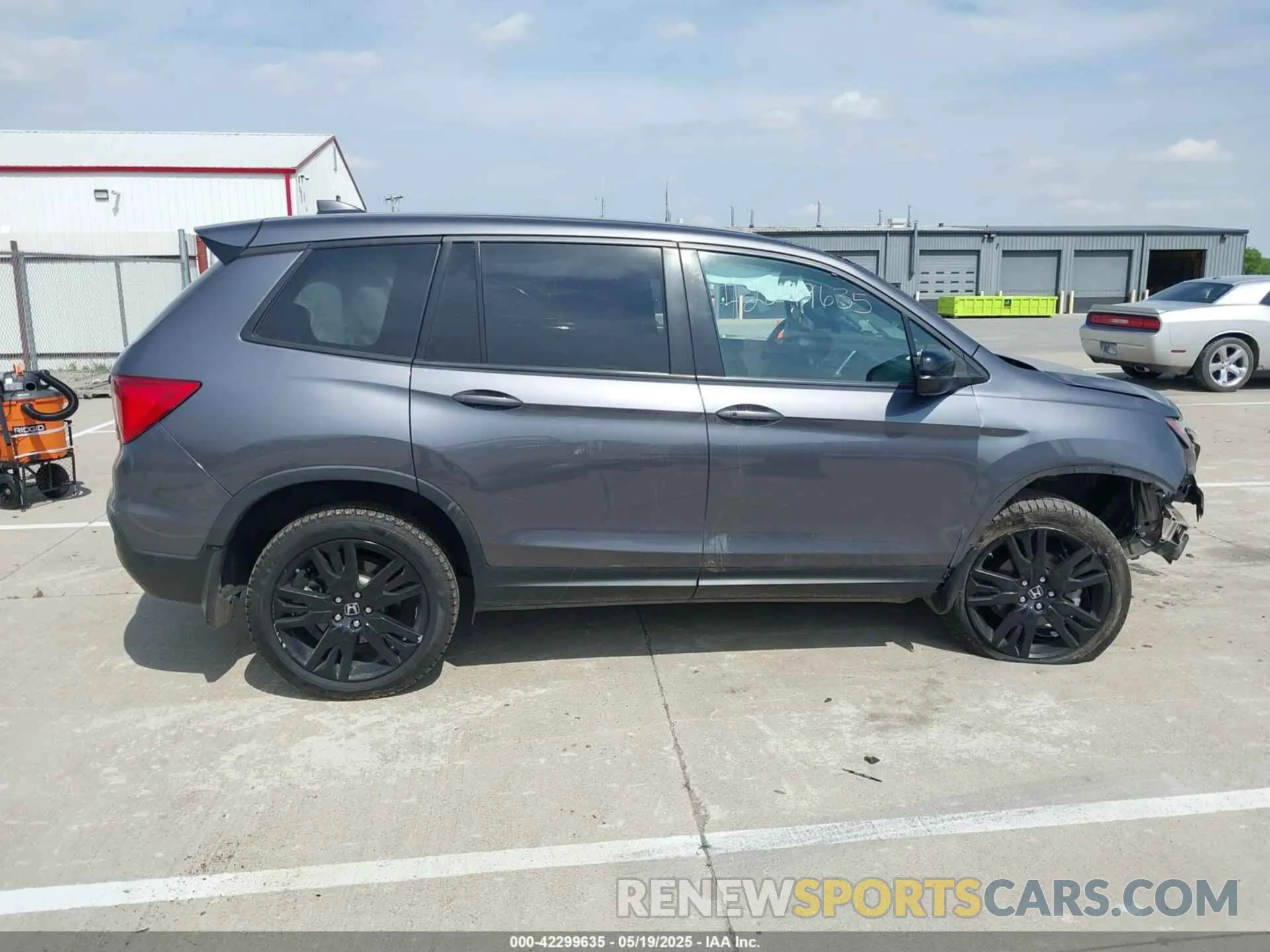 12 fotografías del automóvil dañado 5FNYF8H27KB002001 HONDA PASSPORT 2019