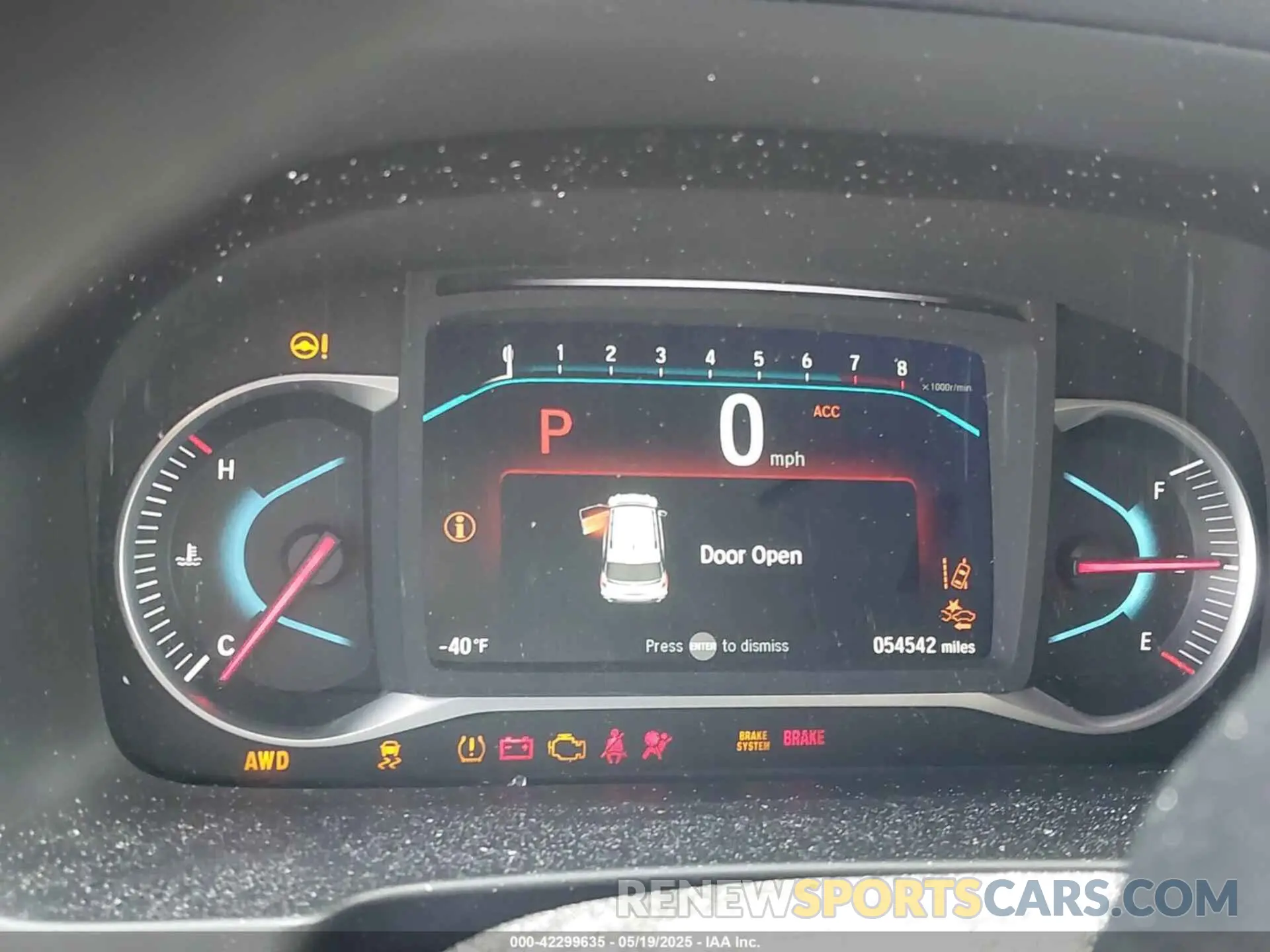7 fotografías del automóvil dañado 5FNYF8H27KB002001 HONDA PASSPORT 2019
