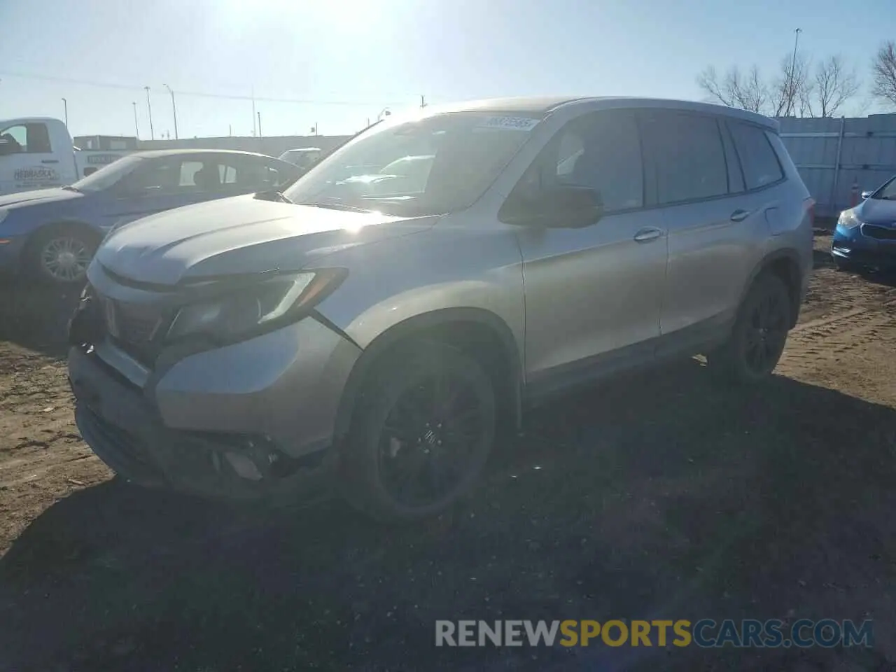 1 fotografías del automóvil dañado 5FNYF8H27KB019221 HONDA PASSPORT 2019
