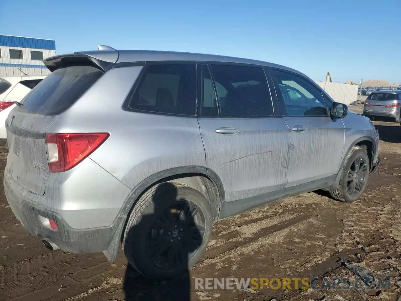 3 fotografías del automóvil dañado 5FNYF8H27KB019221 HONDA PASSPORT 2019