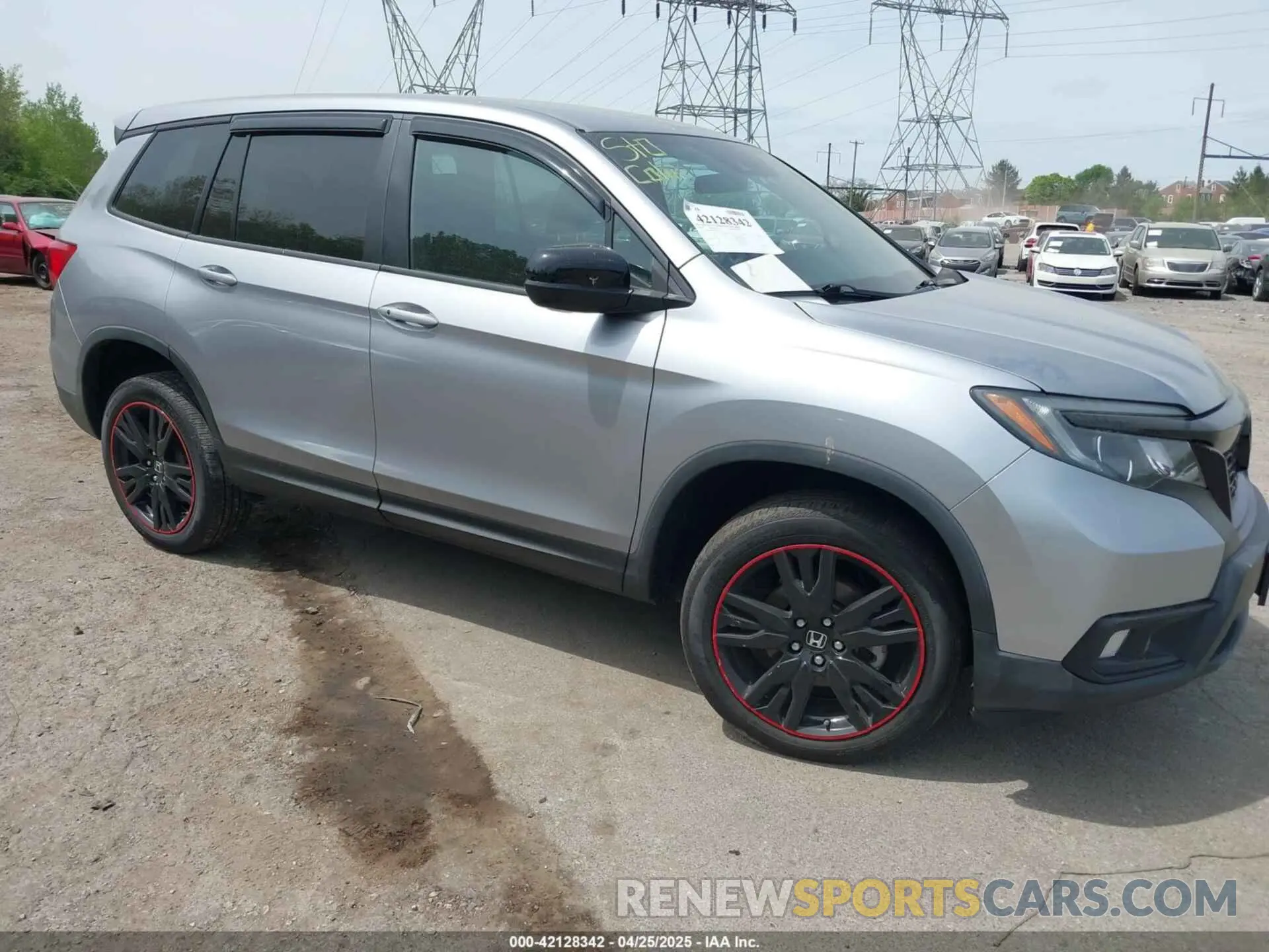 1 fotografías del automóvil dañado 5FNYF8H27KB026413 HONDA PASSPORT 2019