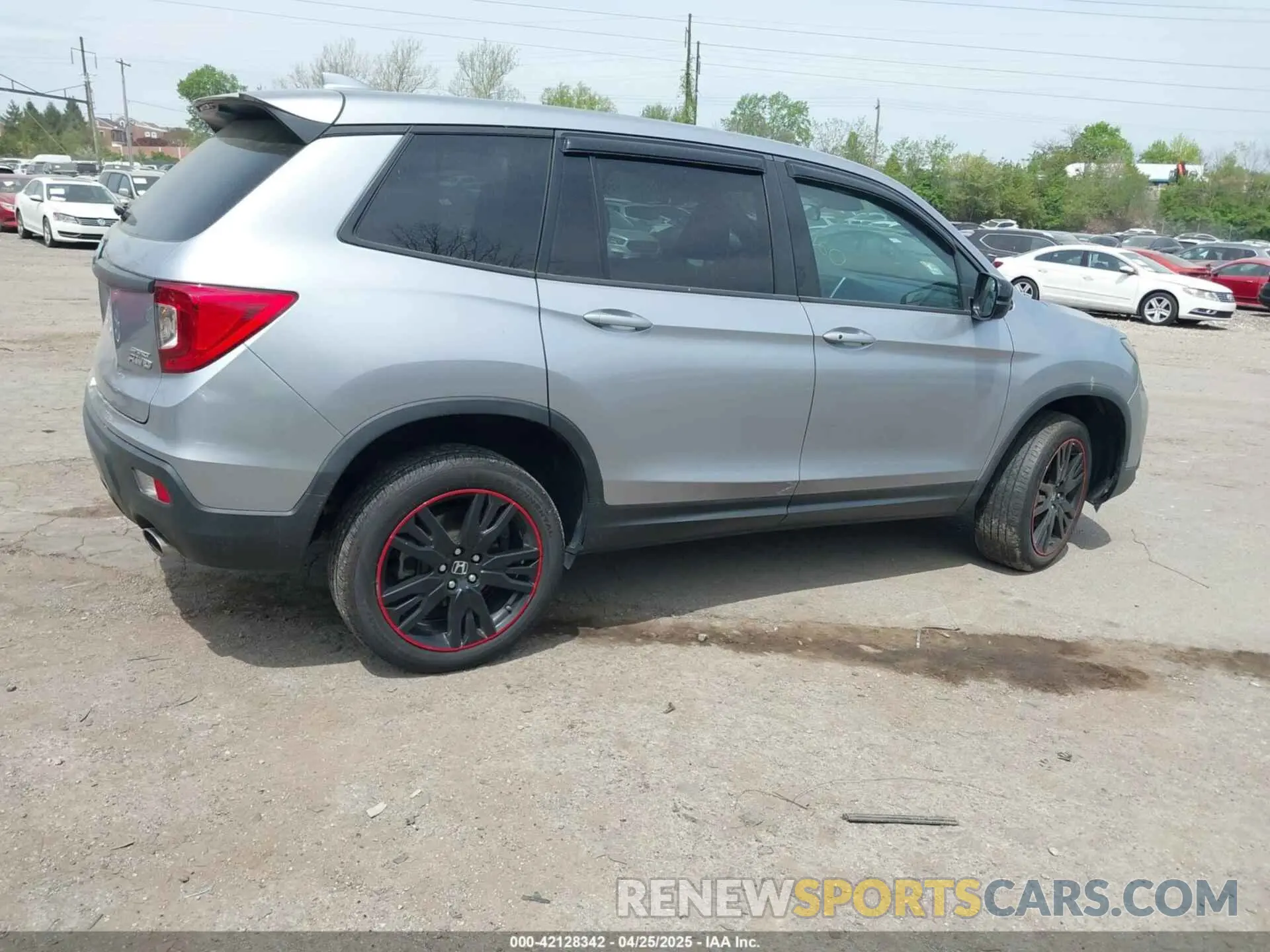 4 fotografías del automóvil dañado 5FNYF8H27KB026413 HONDA PASSPORT 2019