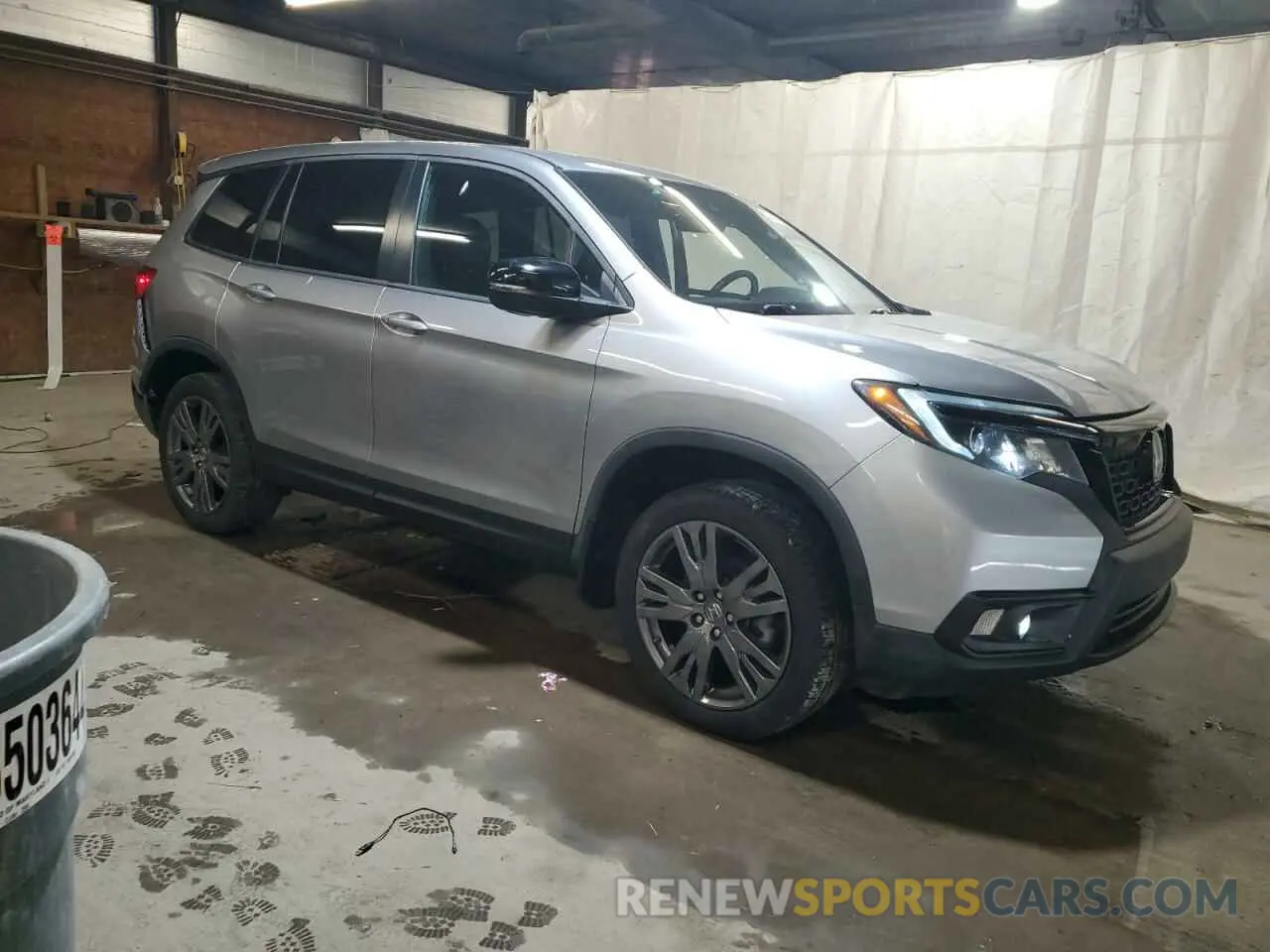 4 fotografías del automóvil dañado 5FNYF8H59KB019537 HONDA PASSPORT 2019