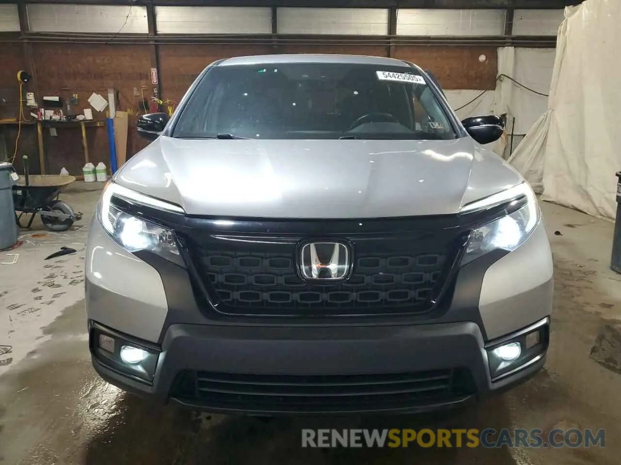 5 fotografías del automóvil dañado 5FNYF8H59KB019537 HONDA PASSPORT 2019