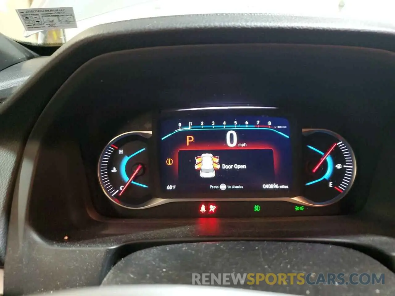 9 fotografías del automóvil dañado 5FNYF8H59KB019537 HONDA PASSPORT 2019