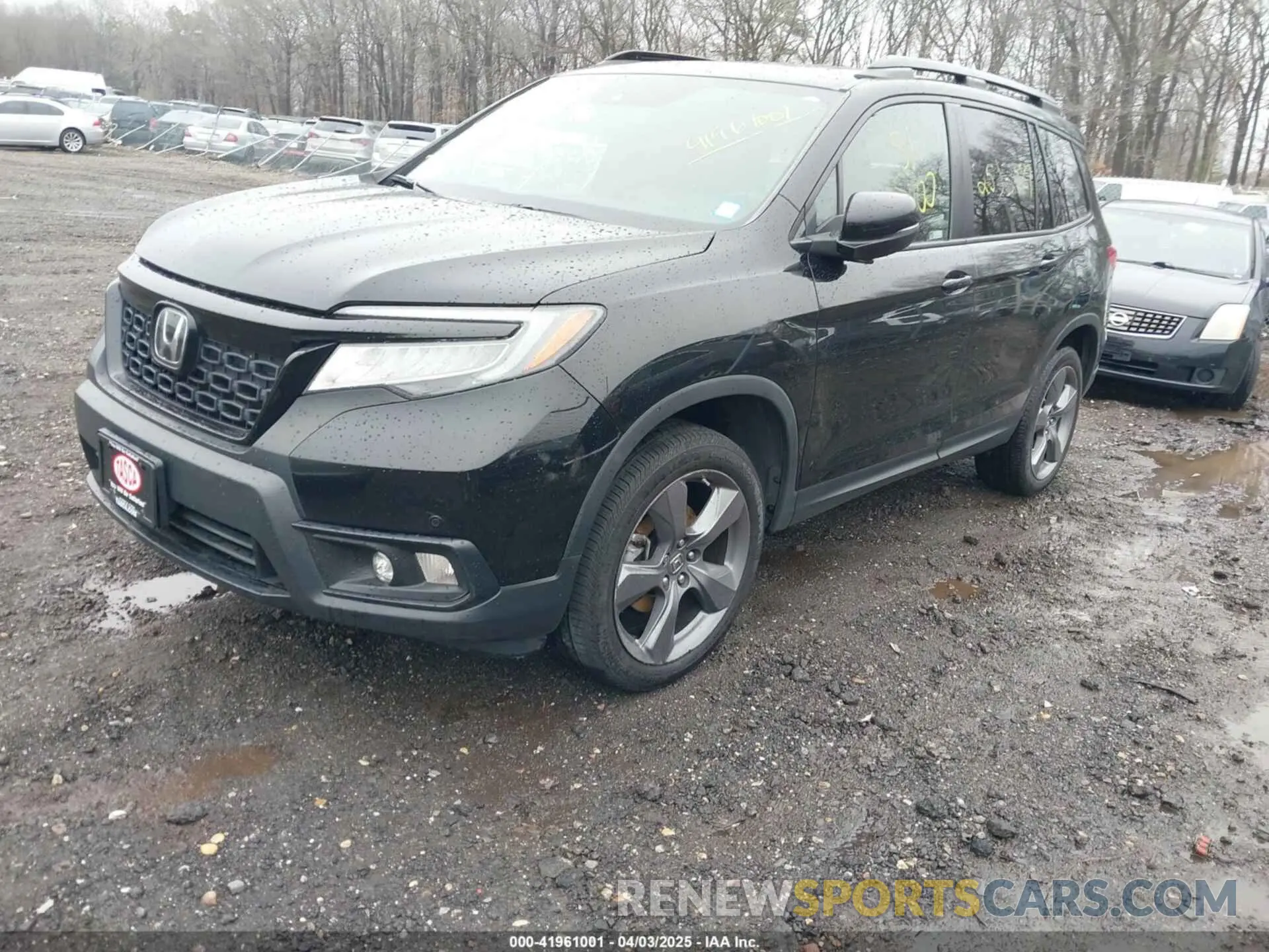 2 fotografías del automóvil dañado 5FNYF8H94KB004026 HONDA PASSPORT 2019