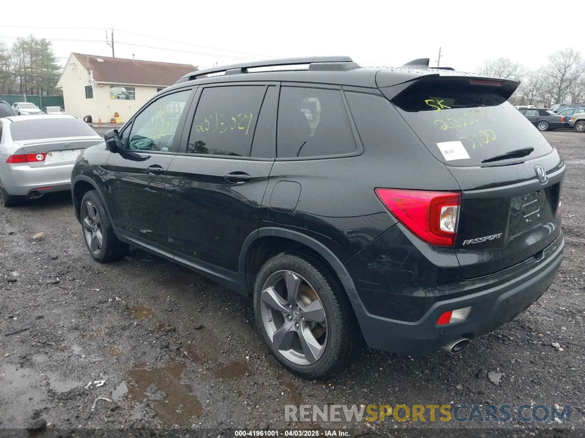 3 fotografías del automóvil dañado 5FNYF8H94KB004026 HONDA PASSPORT 2019