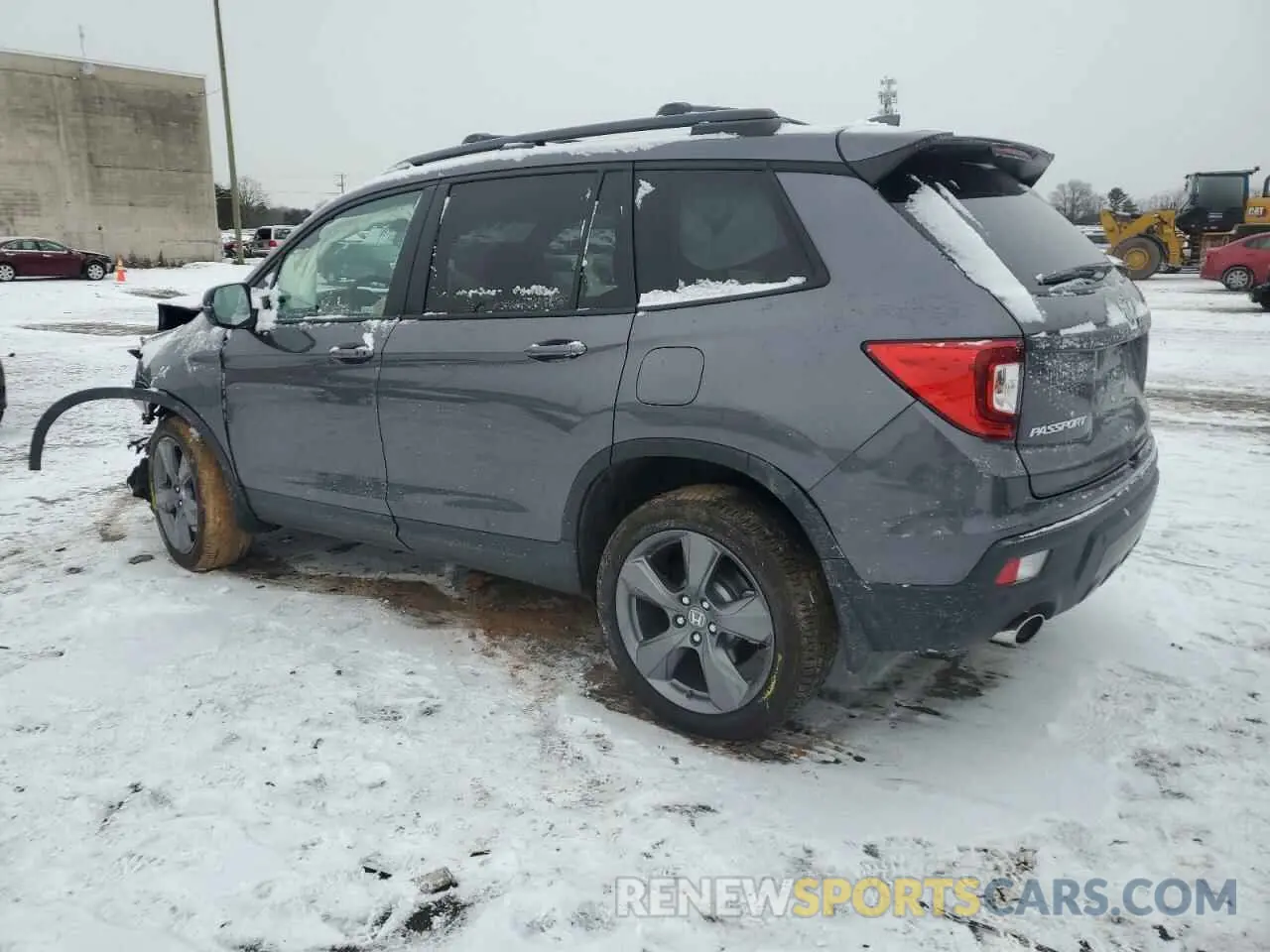2 fotografías del automóvil dañado 5FNYF8H95KB020218 HONDA PASSPORT 2019