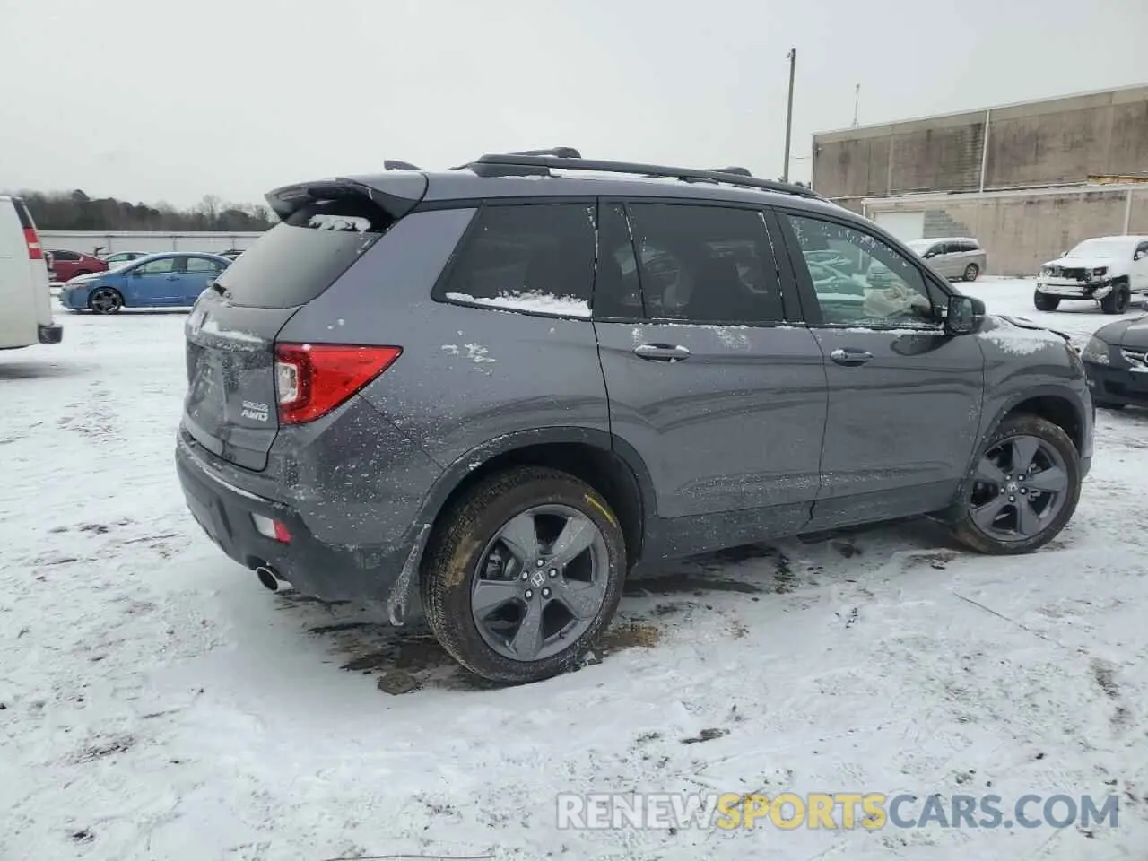 3 fotografías del automóvil dañado 5FNYF8H95KB020218 HONDA PASSPORT 2019