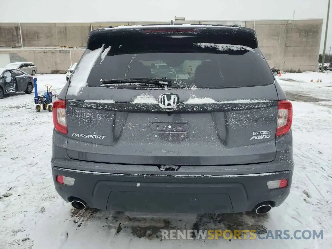 6 fotografías del automóvil dañado 5FNYF8H95KB020218 HONDA PASSPORT 2019