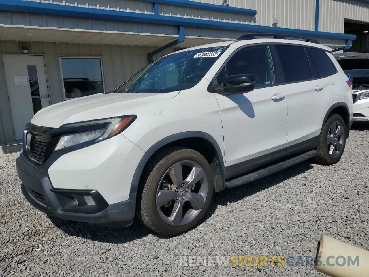1 fotografías del automóvil dañado 5FNYF8H95KB023801 HONDA PASSPORT 2019