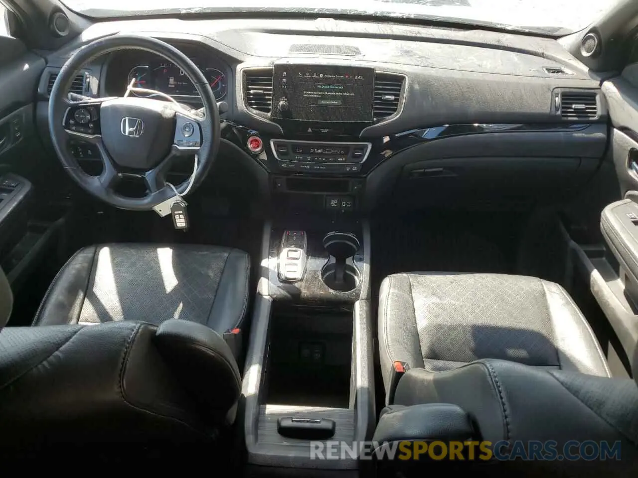 8 fotografías del automóvil dañado 5FNYF8H95KB023801 HONDA PASSPORT 2019