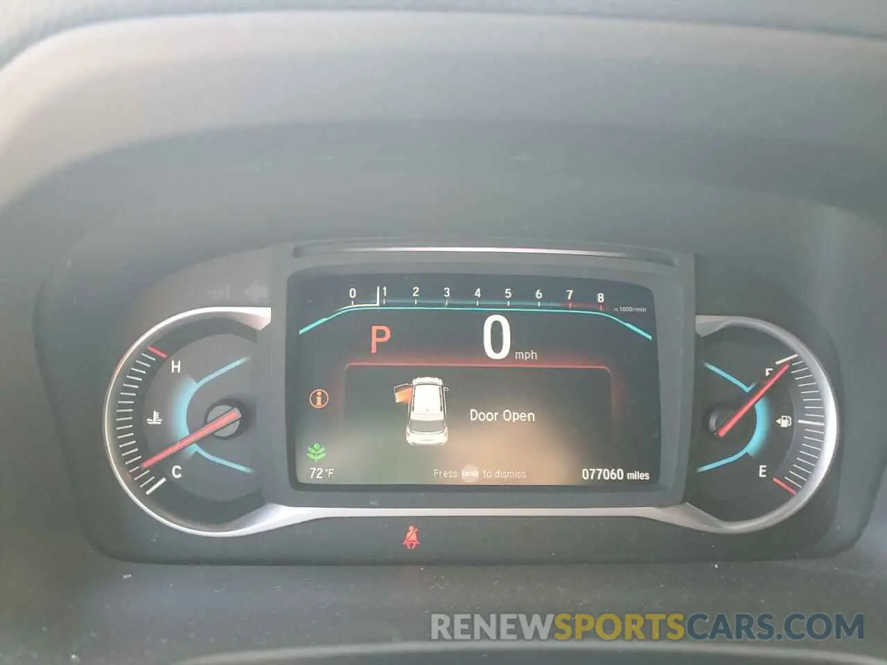 9 fotografías del automóvil dañado 5FNYF8H95KB023801 HONDA PASSPORT 2019