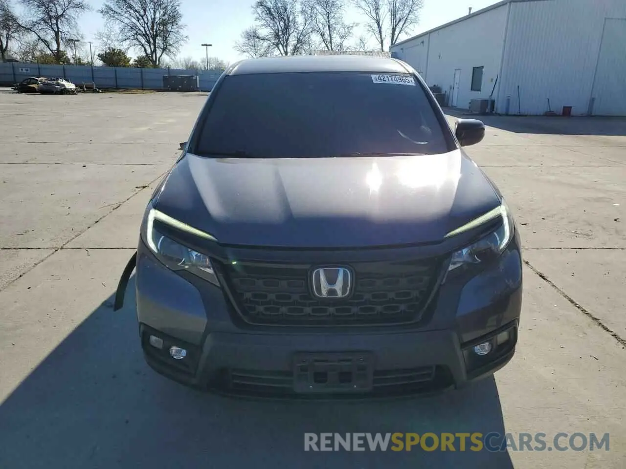 5 fotografías del automóvil dañado 5FNYF7H27LB005573 HONDA PASSPORT 2020