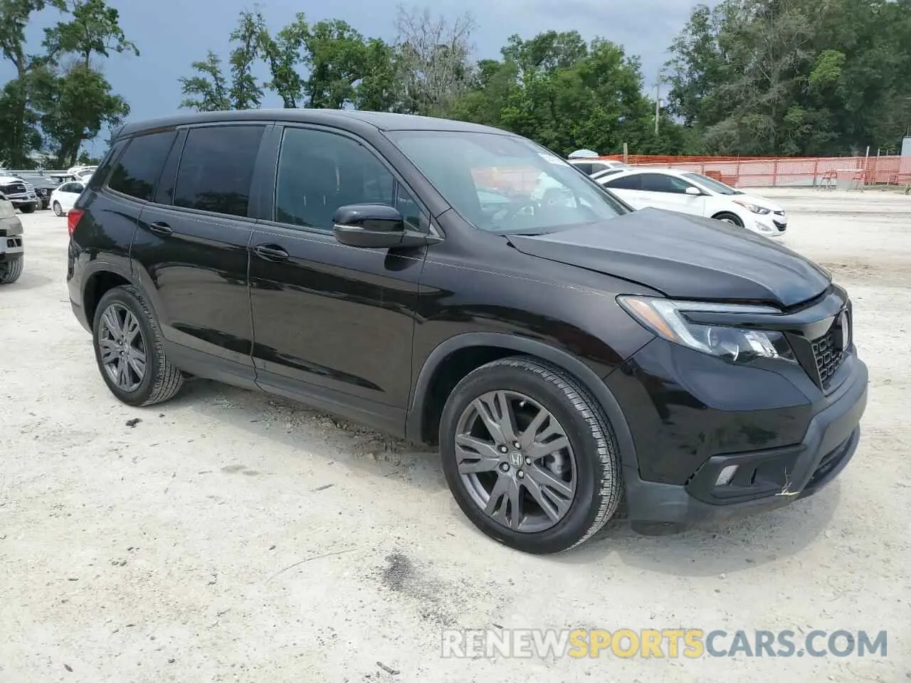4 fotografías del automóvil dañado 5FNYF7H51LB004574 HONDA PASSPORT 2020