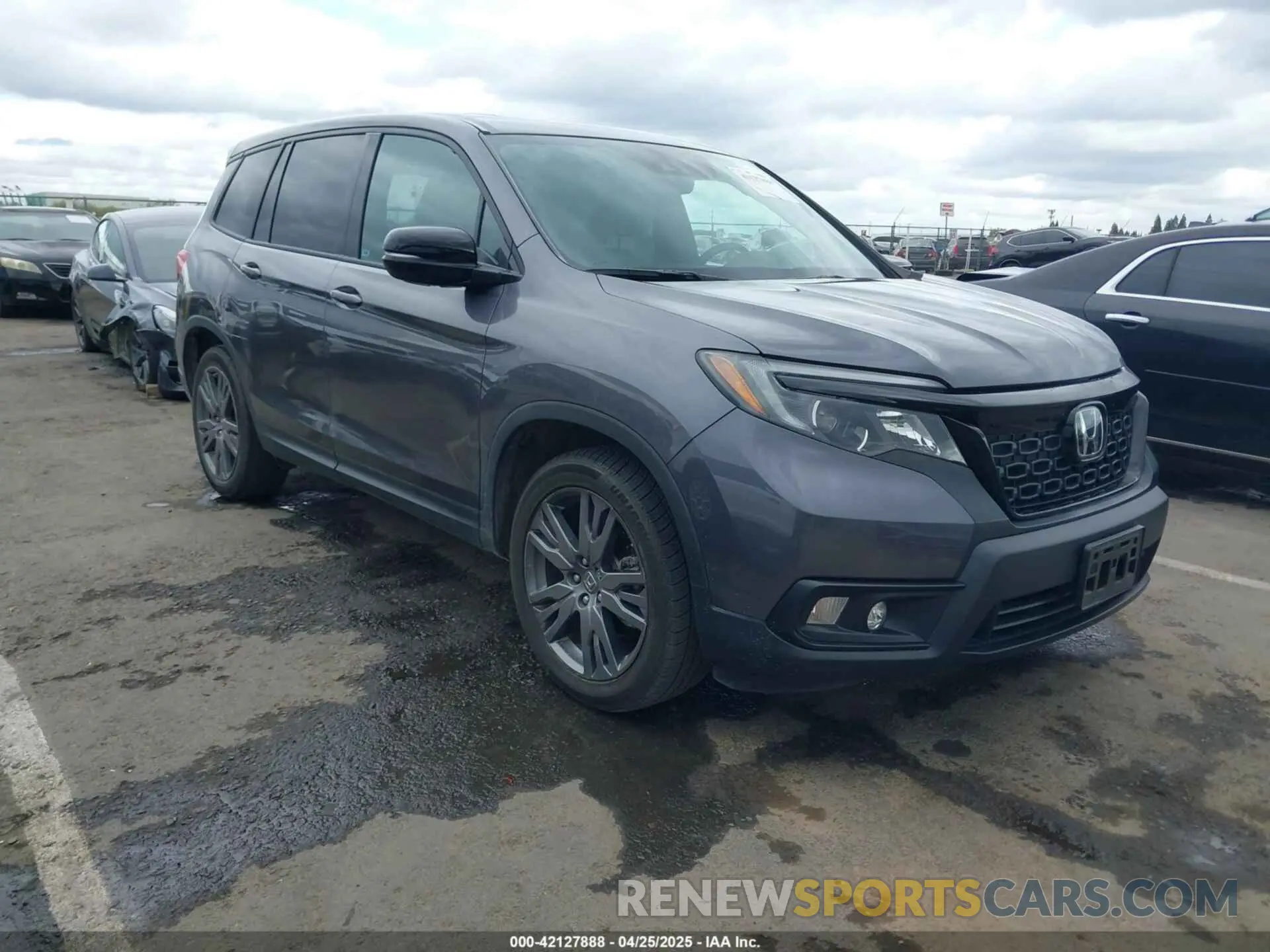 1 fotografías del automóvil dañado 5FNYF7H57LB000657 HONDA PASSPORT 2020
