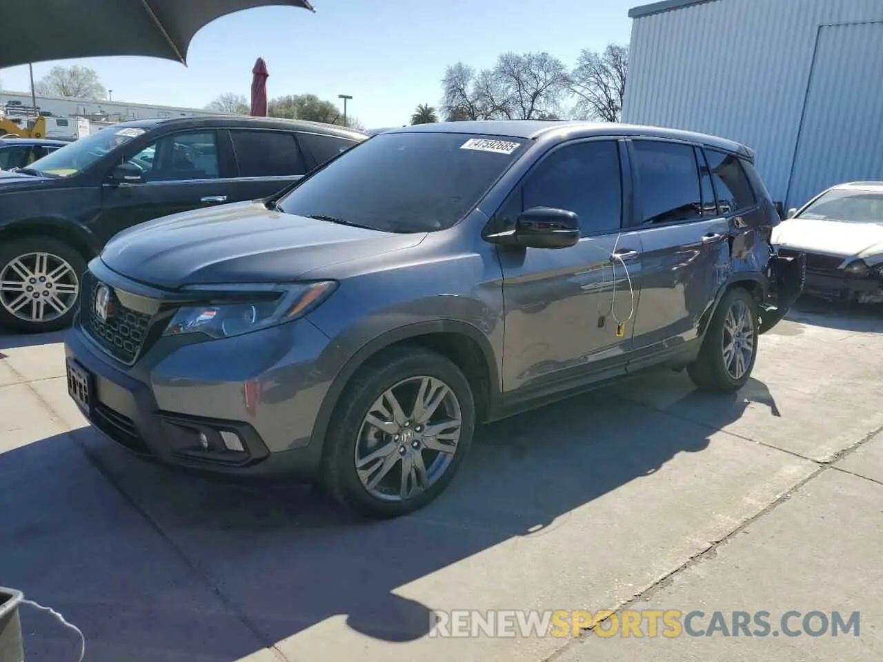 1 fotografías del automóvil dañado 5FNYF7H57LB001582 HONDA PASSPORT 2020