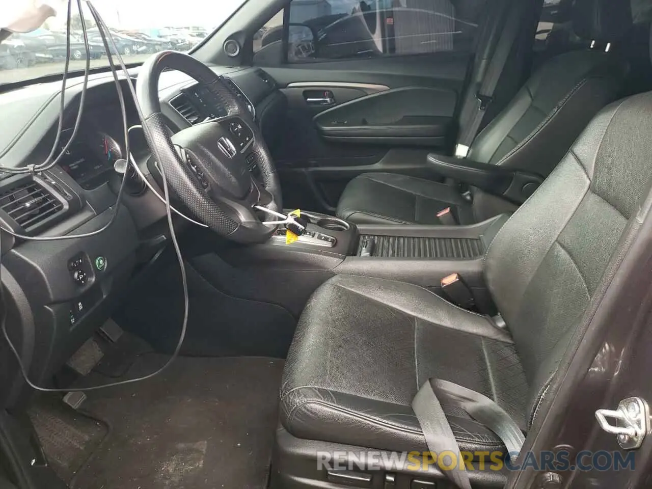 7 fotografías del automóvil dañado 5FNYF7H57LB001582 HONDA PASSPORT 2020