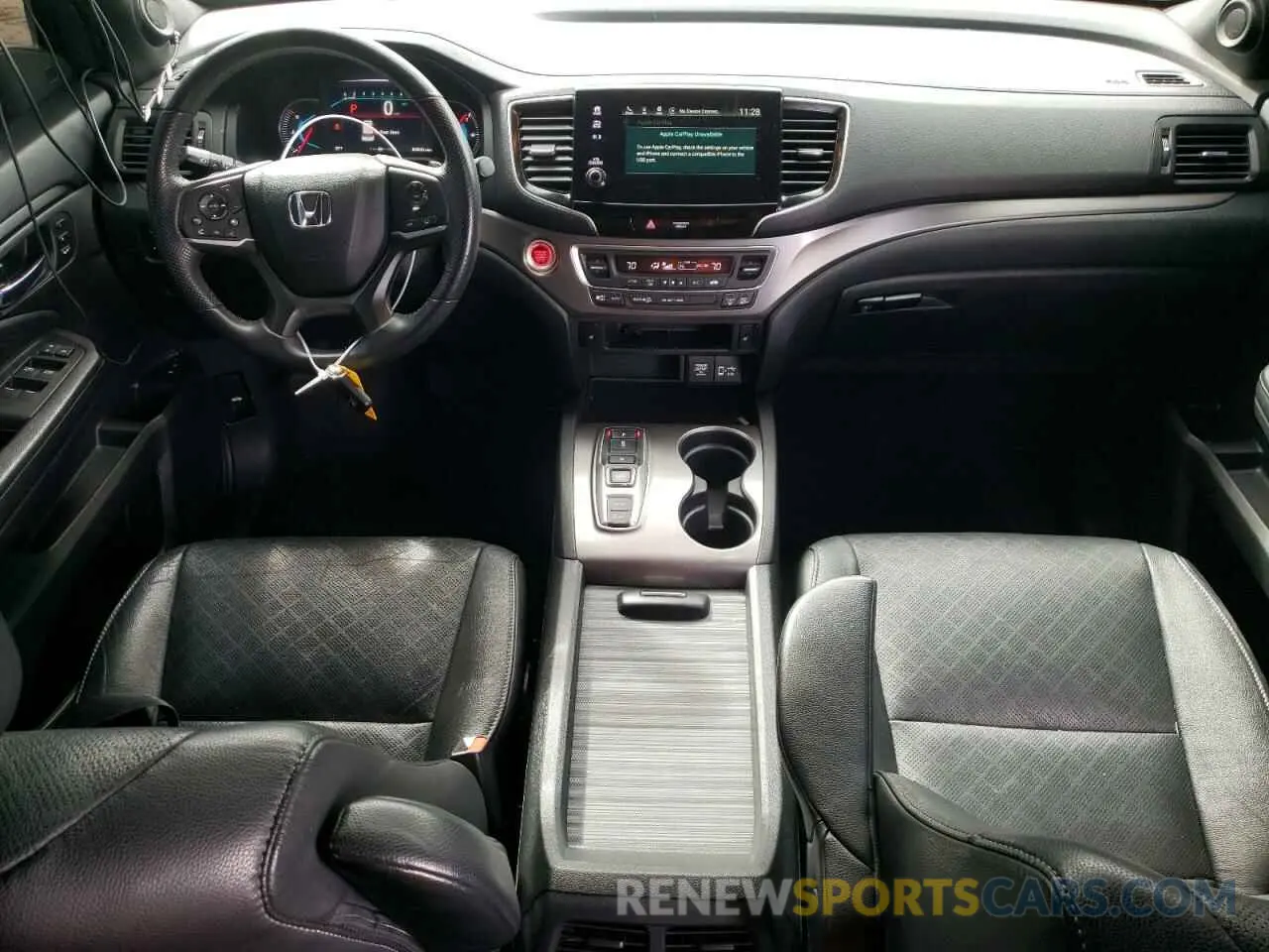 8 fotografías del automóvil dañado 5FNYF7H57LB001582 HONDA PASSPORT 2020