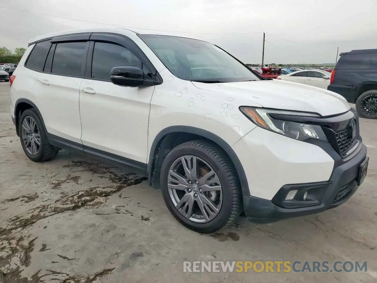 4 fotografías del automóvil dañado 5FNYF7H57LB002957 HONDA PASSPORT 2020