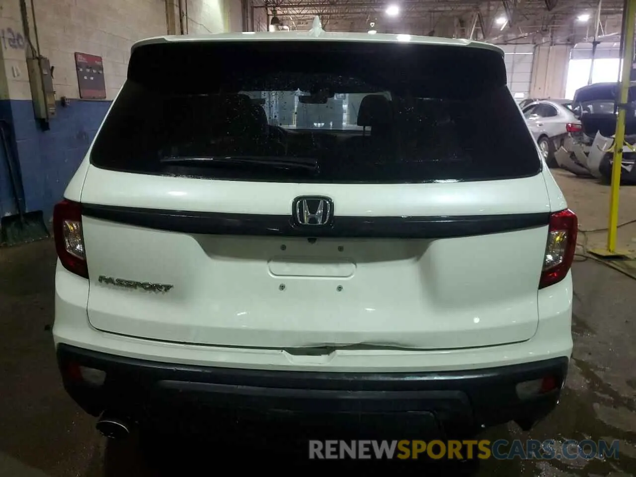 6 fotografías del automóvil dañado 5FNYF7H58LB003115 HONDA PASSPORT 2020