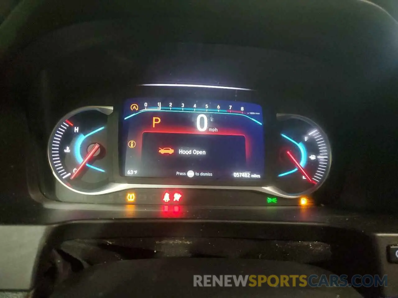9 fotografías del automóvil dañado 5FNYF7H58LB003115 HONDA PASSPORT 2020